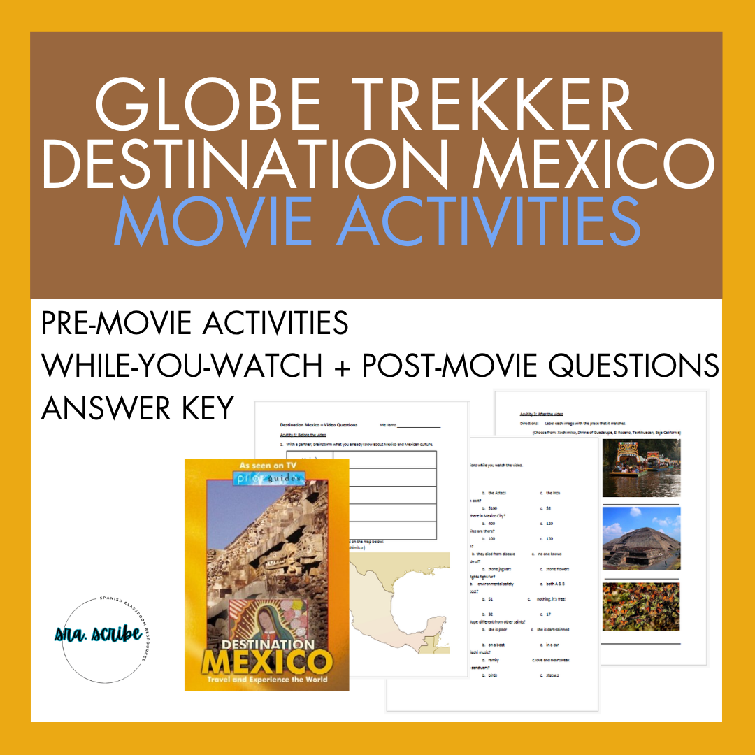 Globe Trekker Destination Mexico - Movie Activities