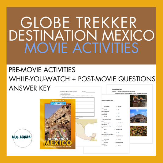 Globe Trekker Destination Mexico - Movie Activities