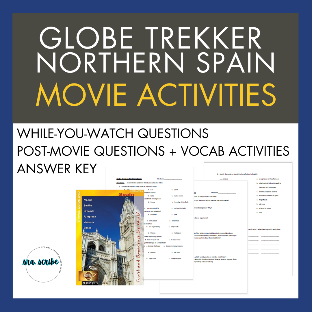 Globe Trekker - Northern Spain (Movie Activities)