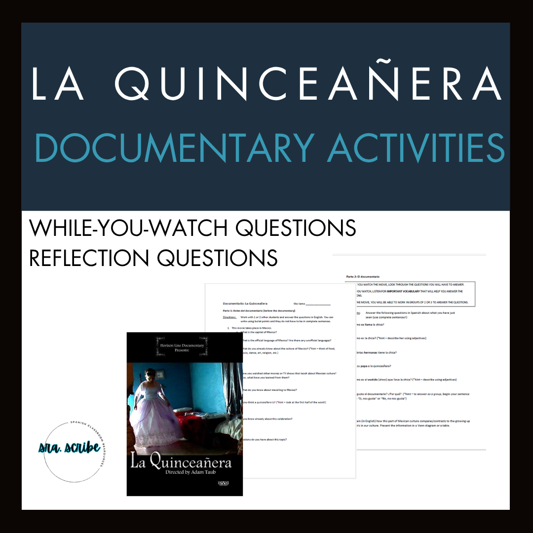 La Quinceañera - Documentary Activities