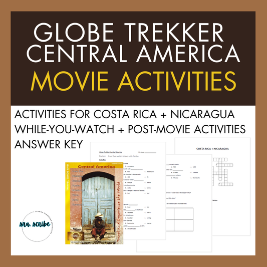 Globe Trekker Central America - Costa Rica & Nicaragua - Movie Activities
