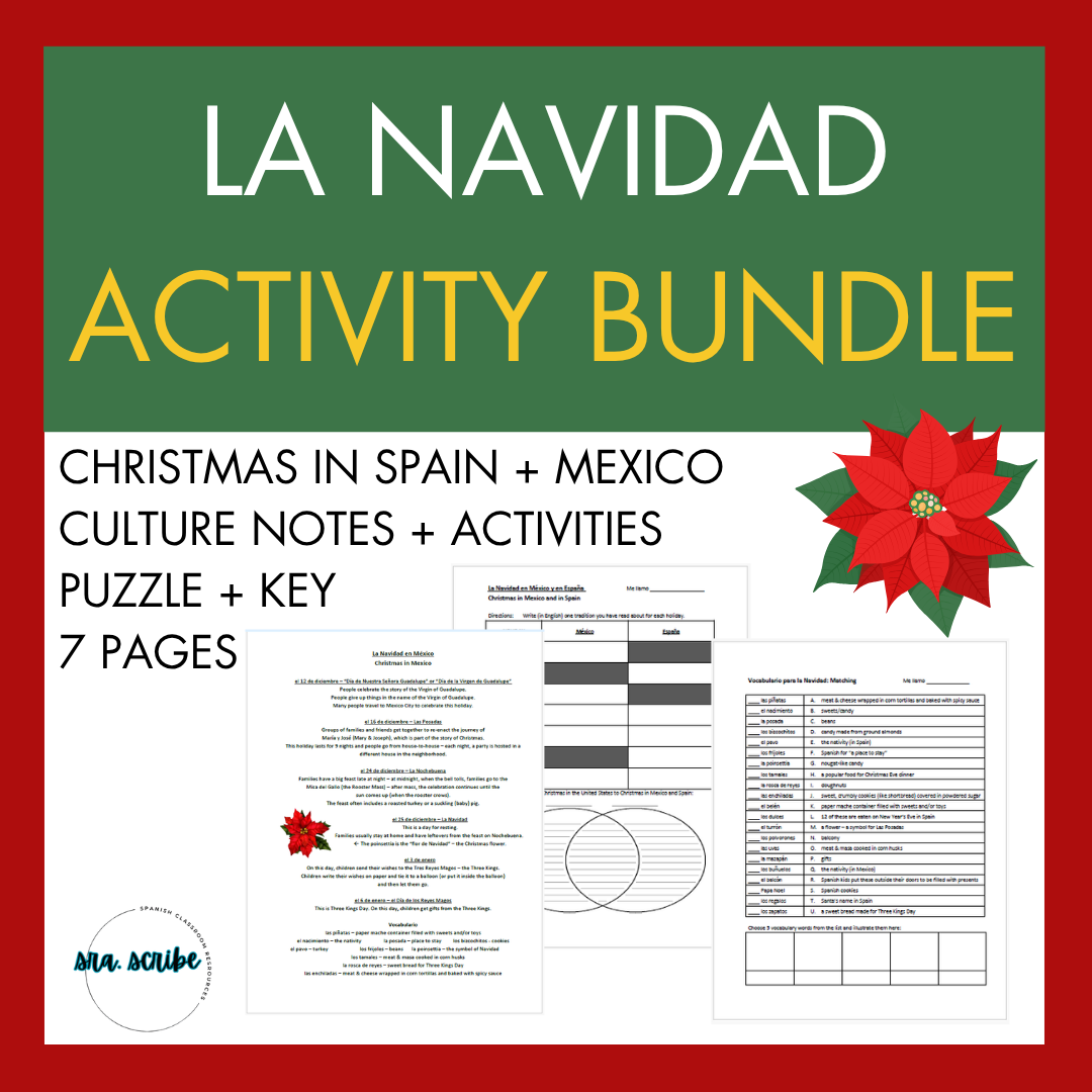 La Navidad - Activity Bundle