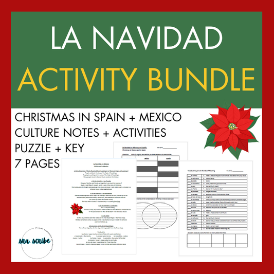 La Navidad - Activity Bundle
