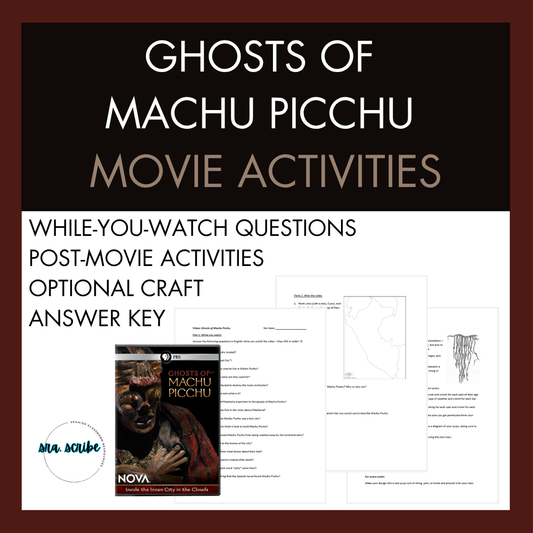 Ghosts of Machu Picchu - Movie Activities