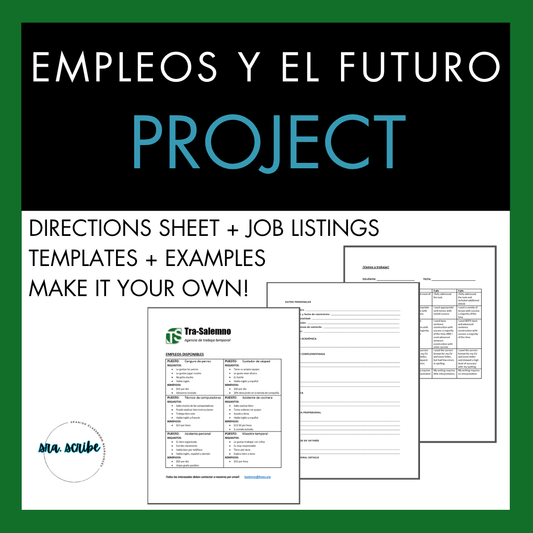 Empleos y el futuro - Spanish Project